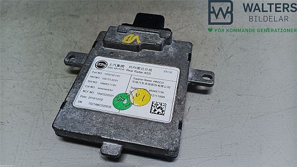 Sensor radar / aktiv kollisionsbeskyttelse MG MG ZS SUV