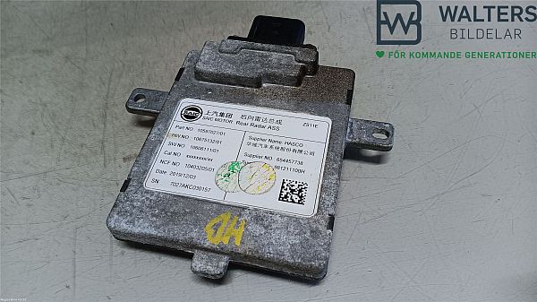 Sensor radar / aktiv kollisionsbeskyttelse MG MG ZS SUV