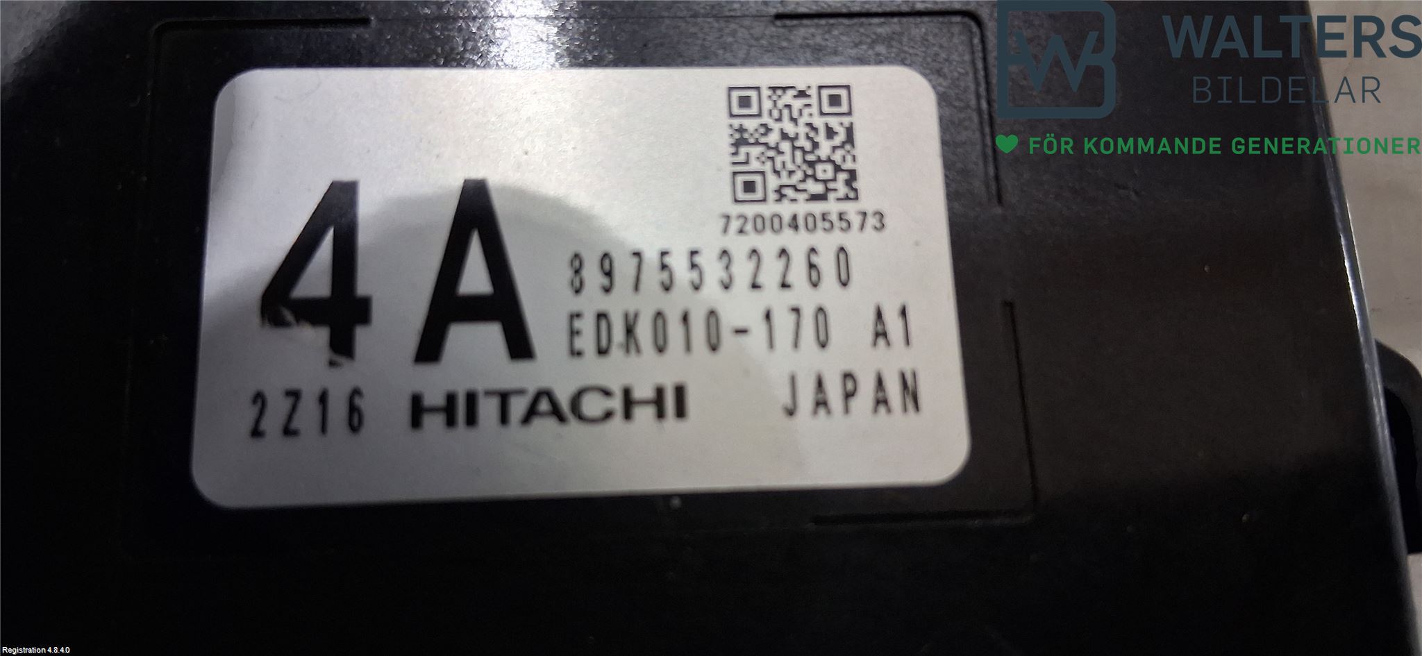Isuzu D-MAX III (TFR, TFS) Controller diverse 8975532260