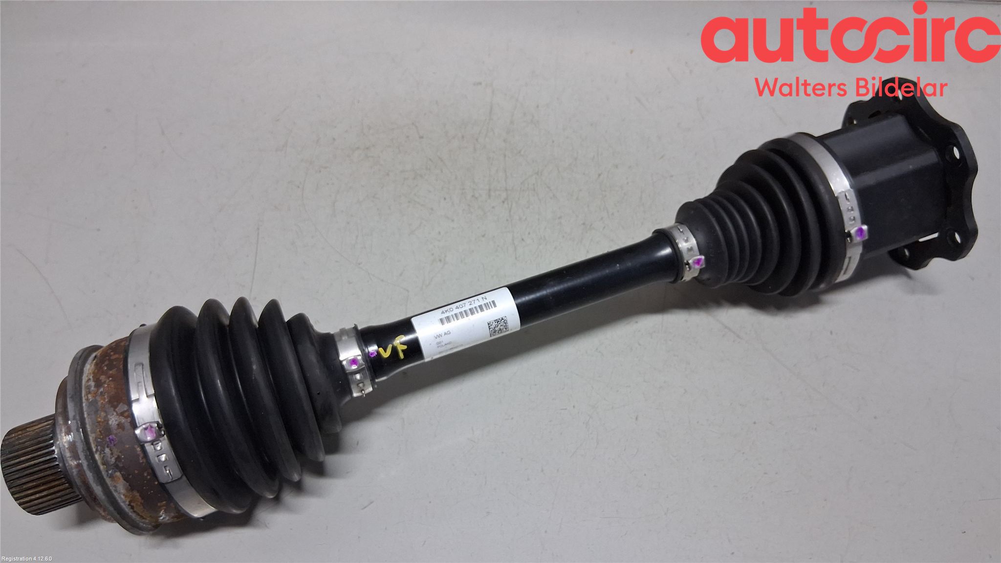 4K0-407-271-N : Drive shaft - front - Autoparts24