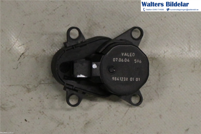 AC air flow flap actuator motor