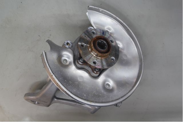 Wheel hub spindle