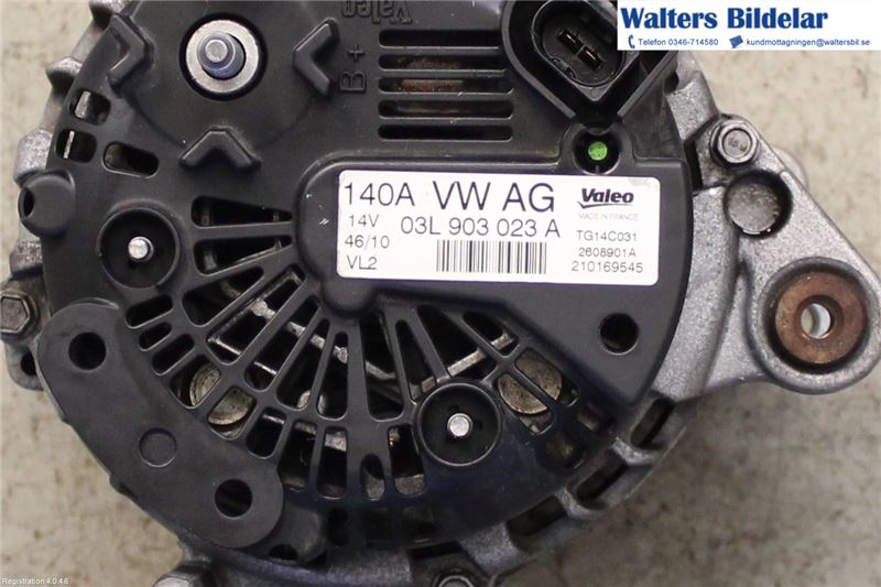 Generator AUDI A3 Sportback (8PA)