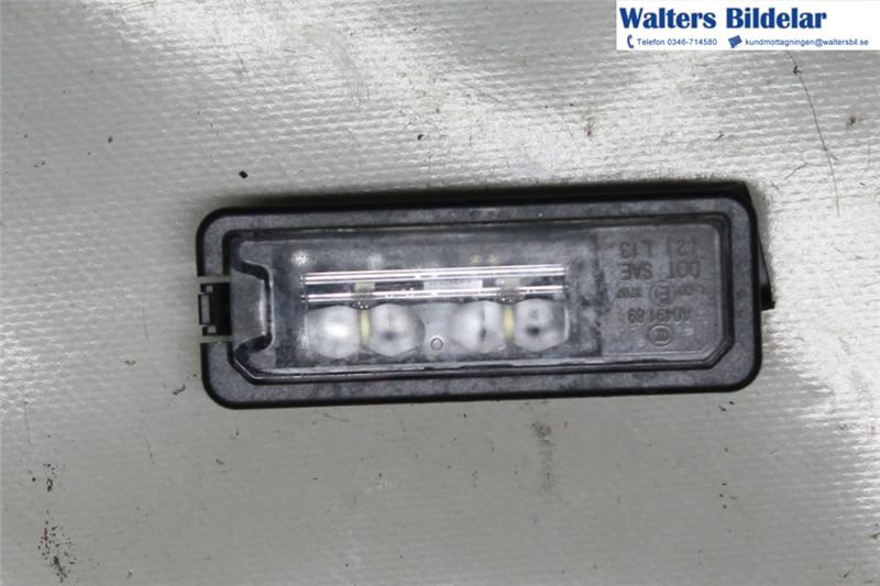 Number plate light for  