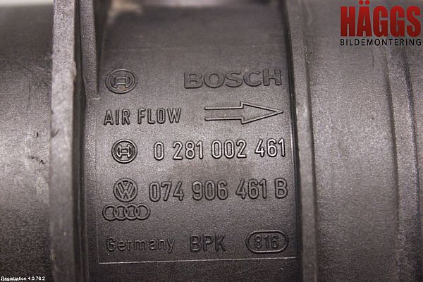 Air flow meter AUDI A4 Avant (8ED, B7)