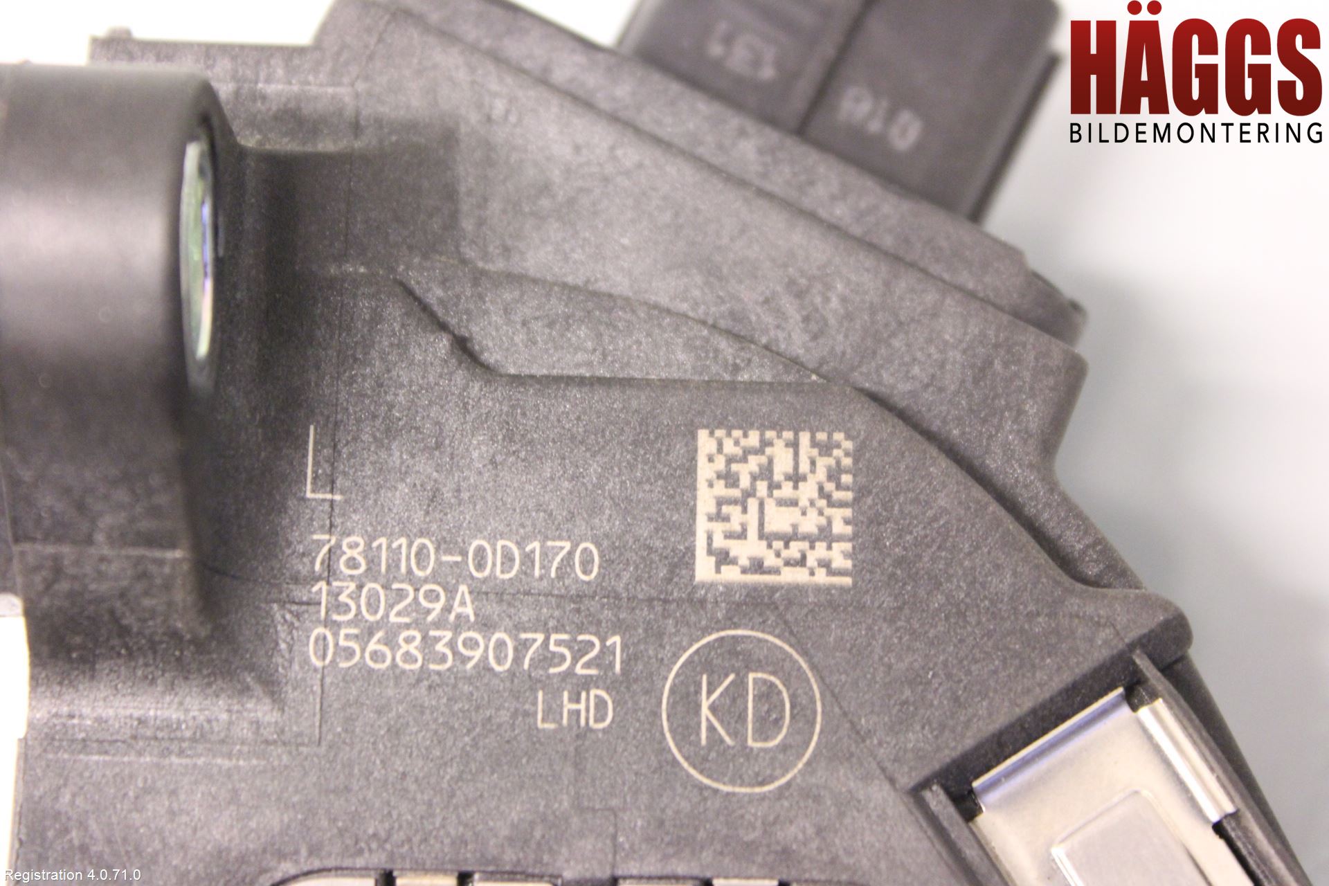 Toyota YARIS/VITZ (_P13_) Accelerator pedal 78110-0D170, 781100D170