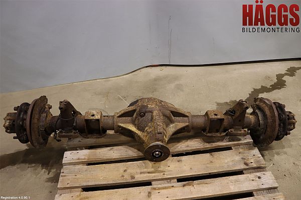 Rear axle assembly - complete OPEL MOVANO B Box (X62)