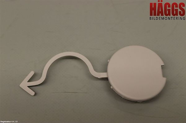 Rear tow hook cover