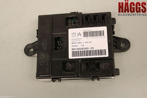 Bagklap styreenhed CITROËN C5 AIRCROSS