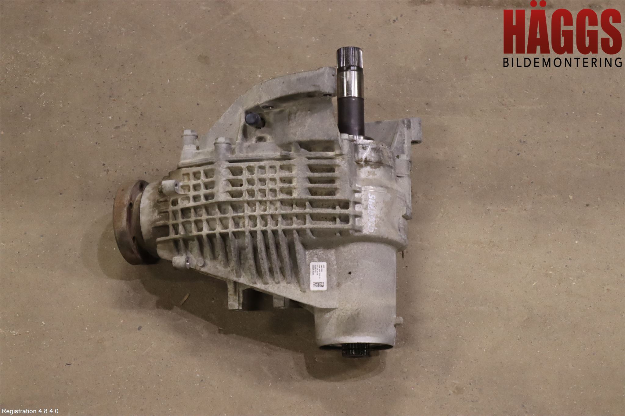 09N409053D : Transfer - gear-box and Front axle assembly