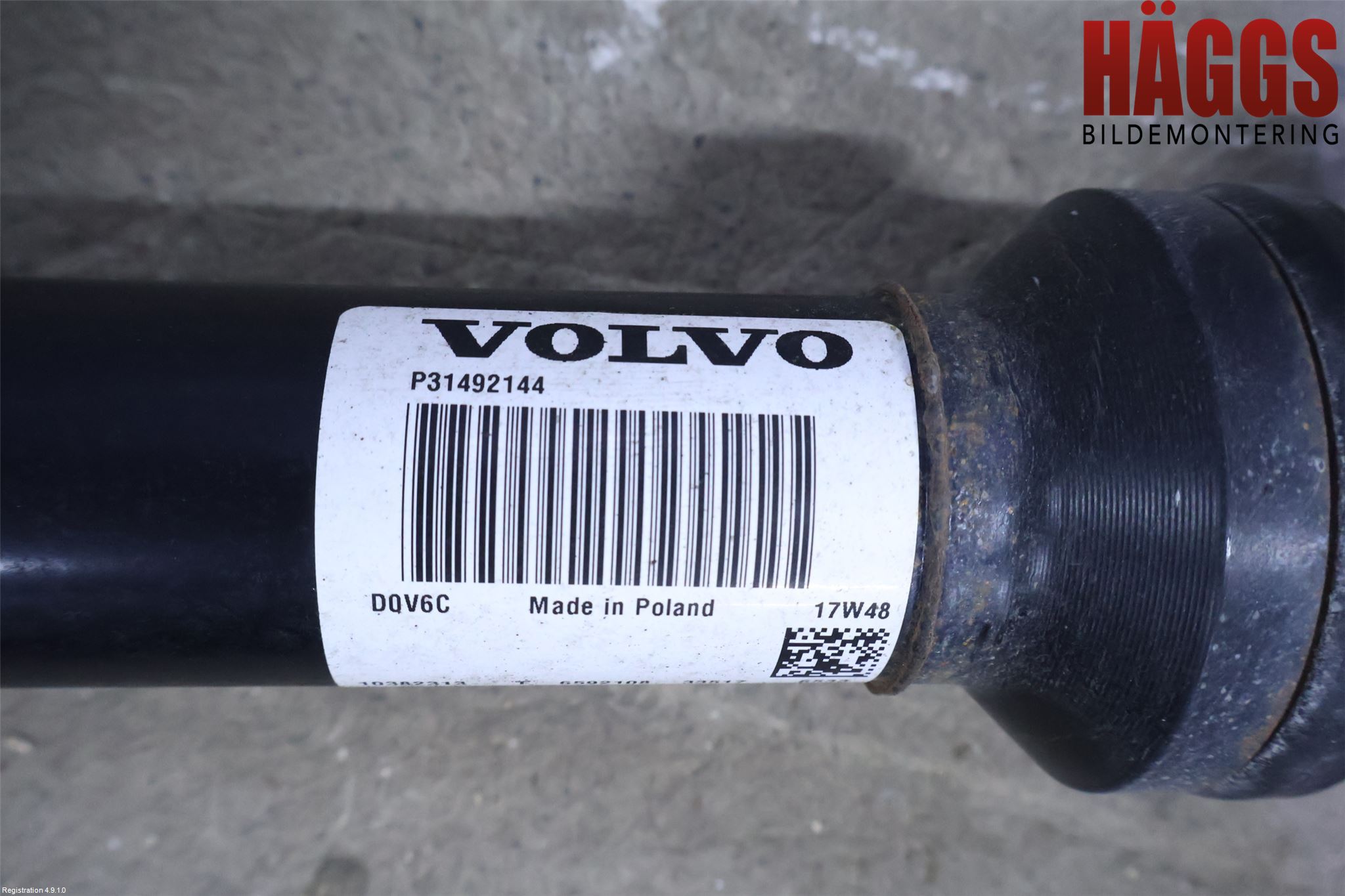 Volvo XC90 II (256) Cardan 31492144, 32249773