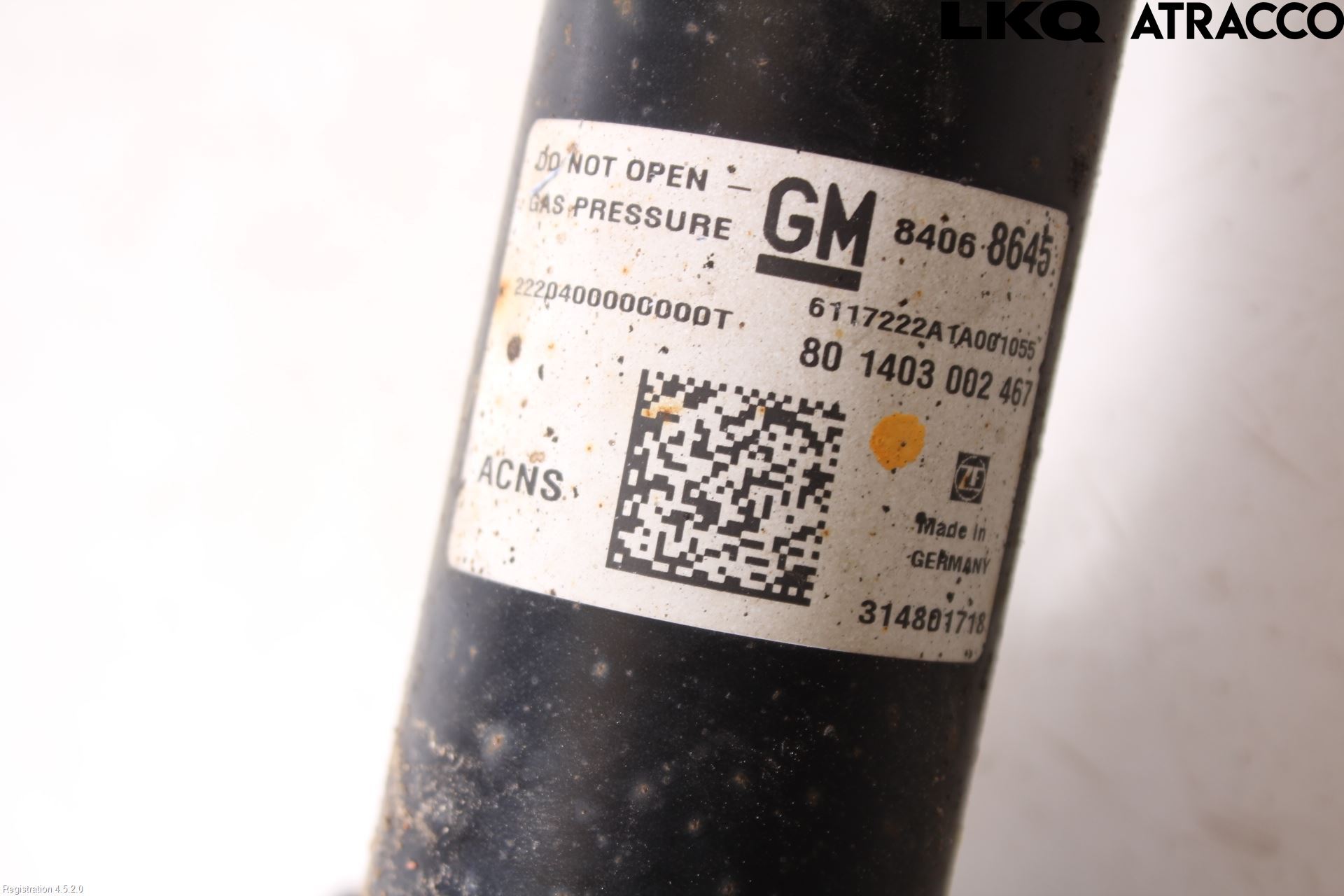 Opel INSIGNIA B Sports Tourer (Z18) Shock absorber - rear