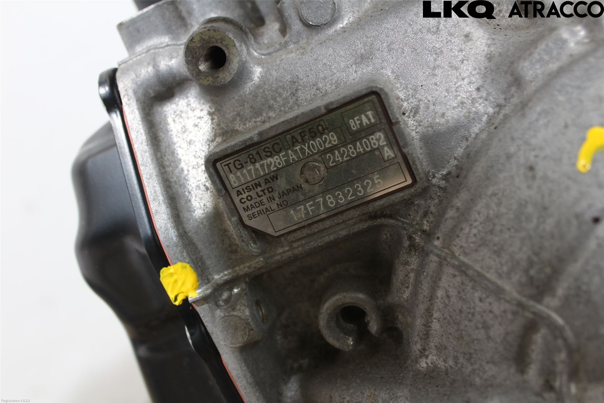 Opel INSIGNIA B Sports Tourer (Z18) Automatic gearbox TG81SC