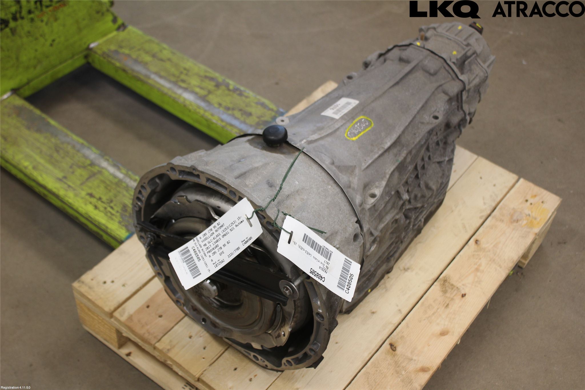AG② Mercedes-Benz GLC (X253) Automatic gearbox 725048, A 205 270 95 02