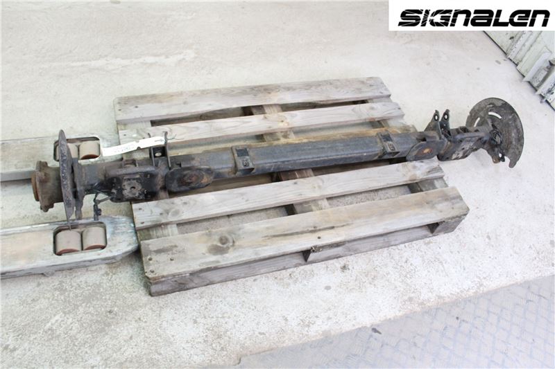 Rear axle assembly - complete OPEL MOVANO B Platform/Chassis (X62)