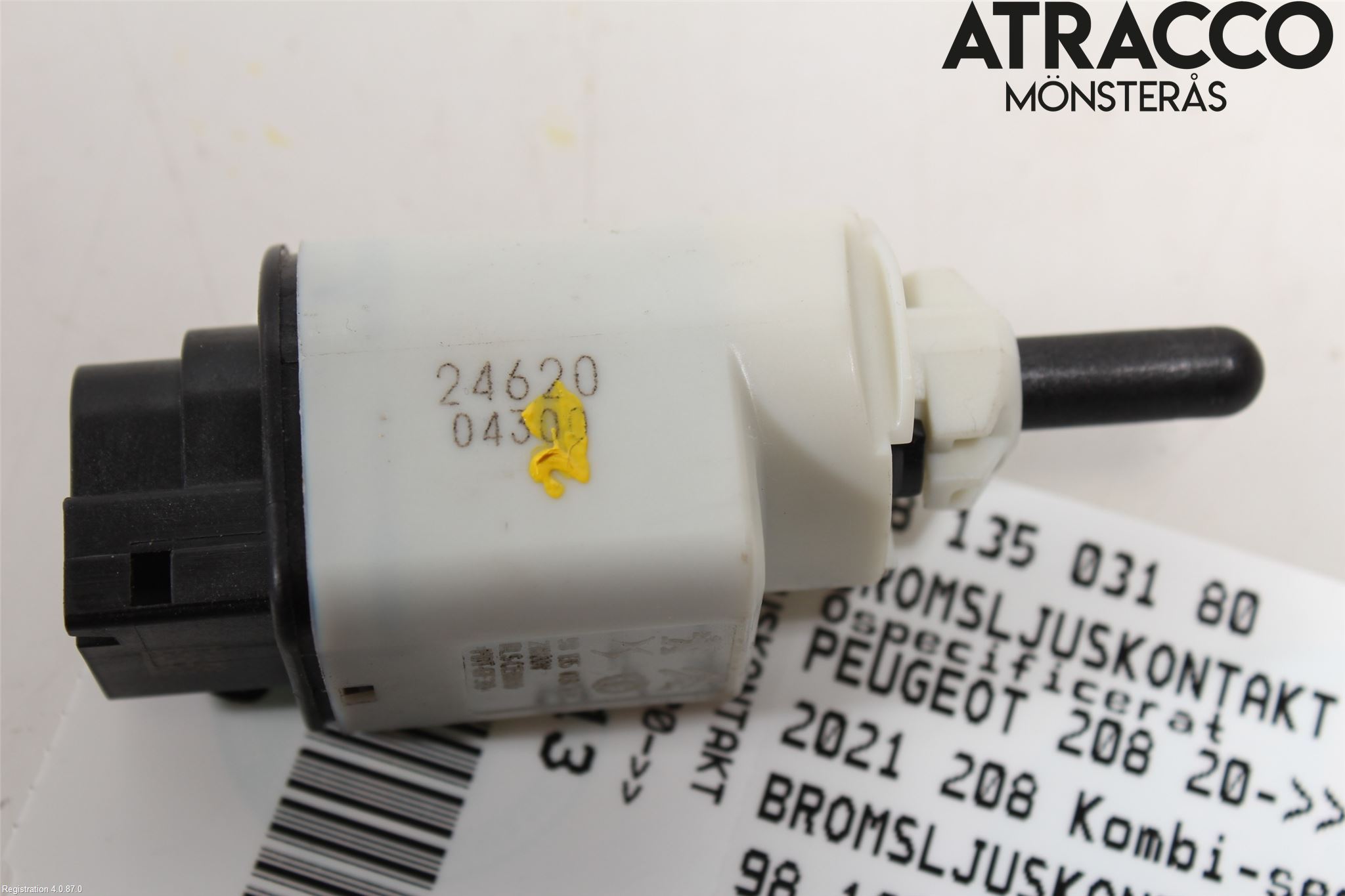 Bremslichtkontakt PEUGEOT 208 II (UB_, UP_, UW_, UJ_)