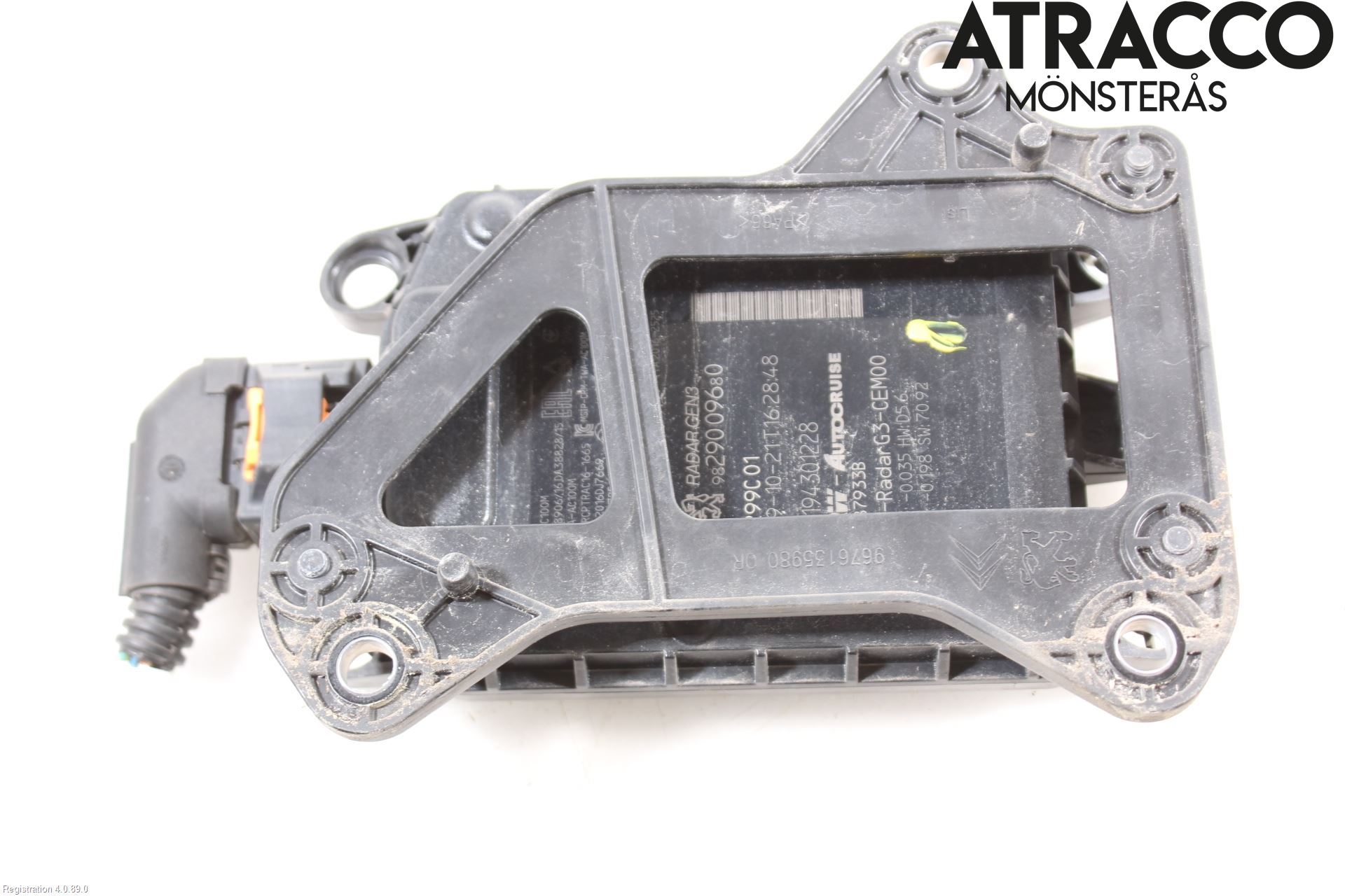 Peugeot 5008 II sensor radar 9829009680, 16 466 363 80