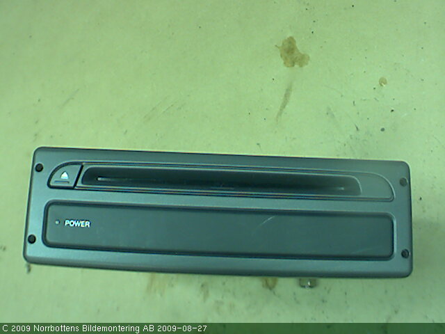 Navigation unit CD/DVD player