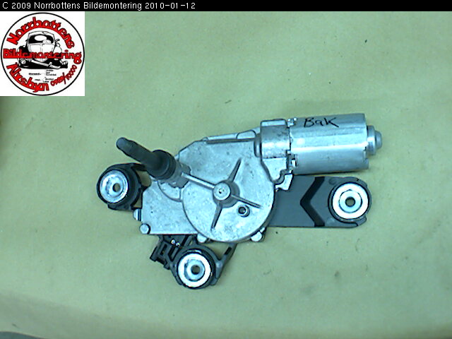 Rear window wiper motor