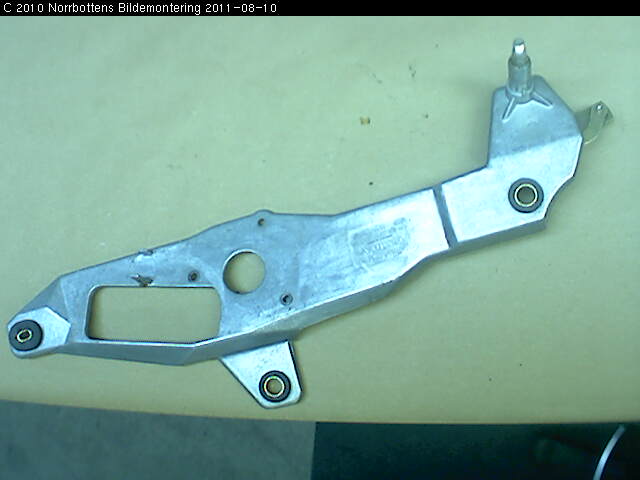 Rear window wiper mechanism