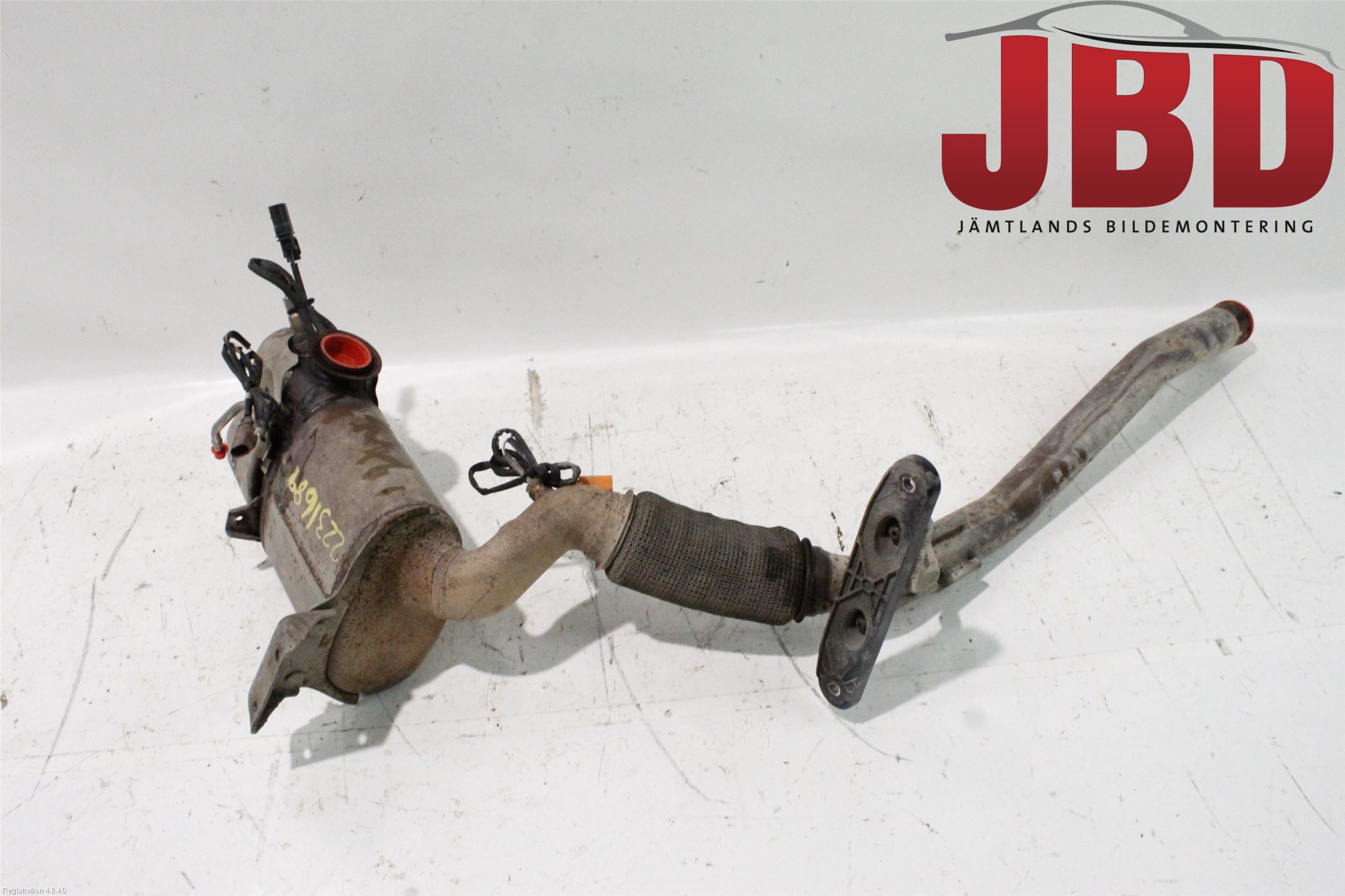 1K0-254-707-LX : Particlefilter and Catalytic converter