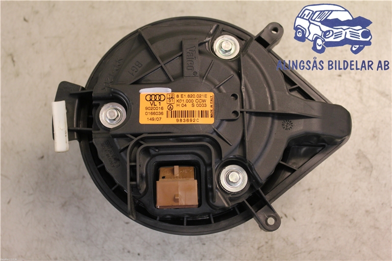 Blæsermodstand / Varmeblæser AUDI A4 (8EC, B7)