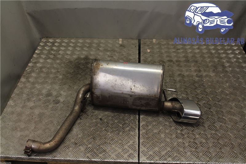 Rear silencer
