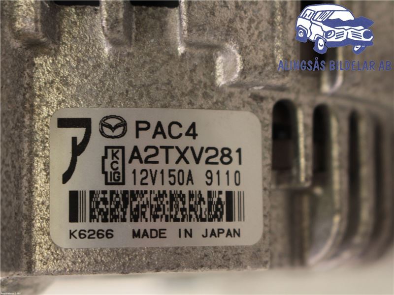 Mazda MX-5 RF Targa (ND) Alternator PAC4-18-300, A2TXV281