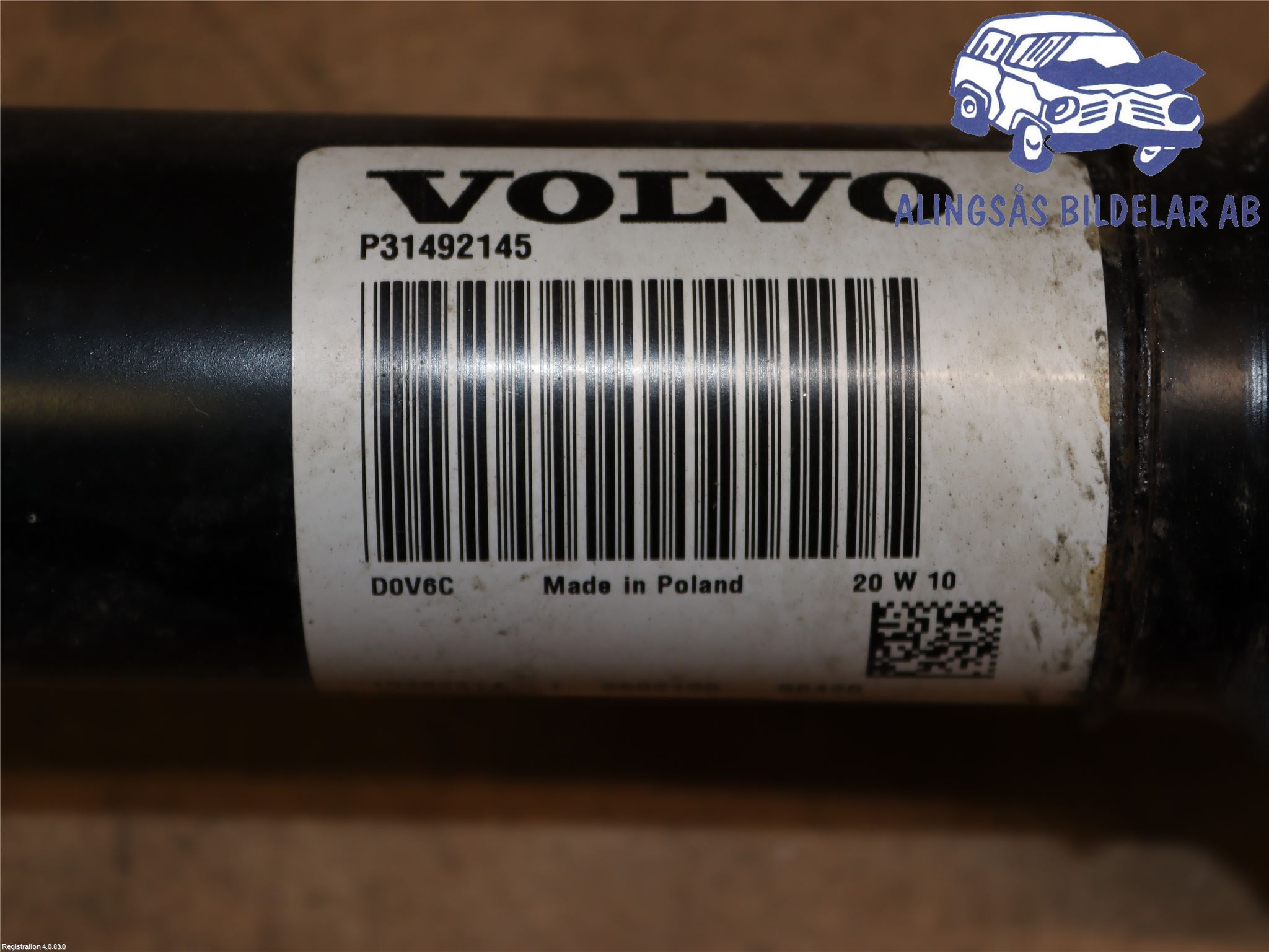 Volvo XC60 II (246) Cardan 31492145, 32249774