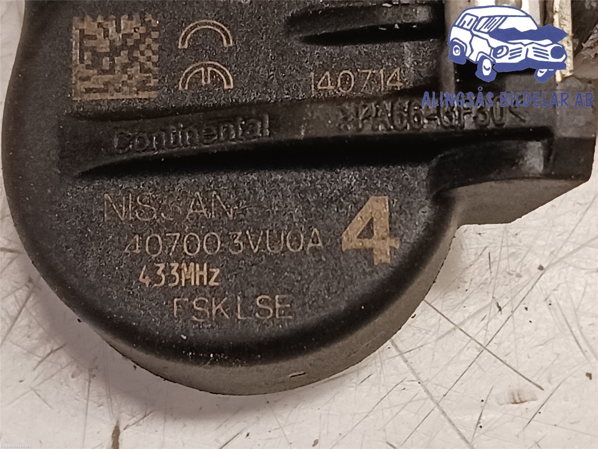 Capteur TPMS 4 Pièces 40700-3VU0A / 40700-5663R – Moniteur Pression Pneus Pour Nissan Qashqai 2013-2015, Note E12