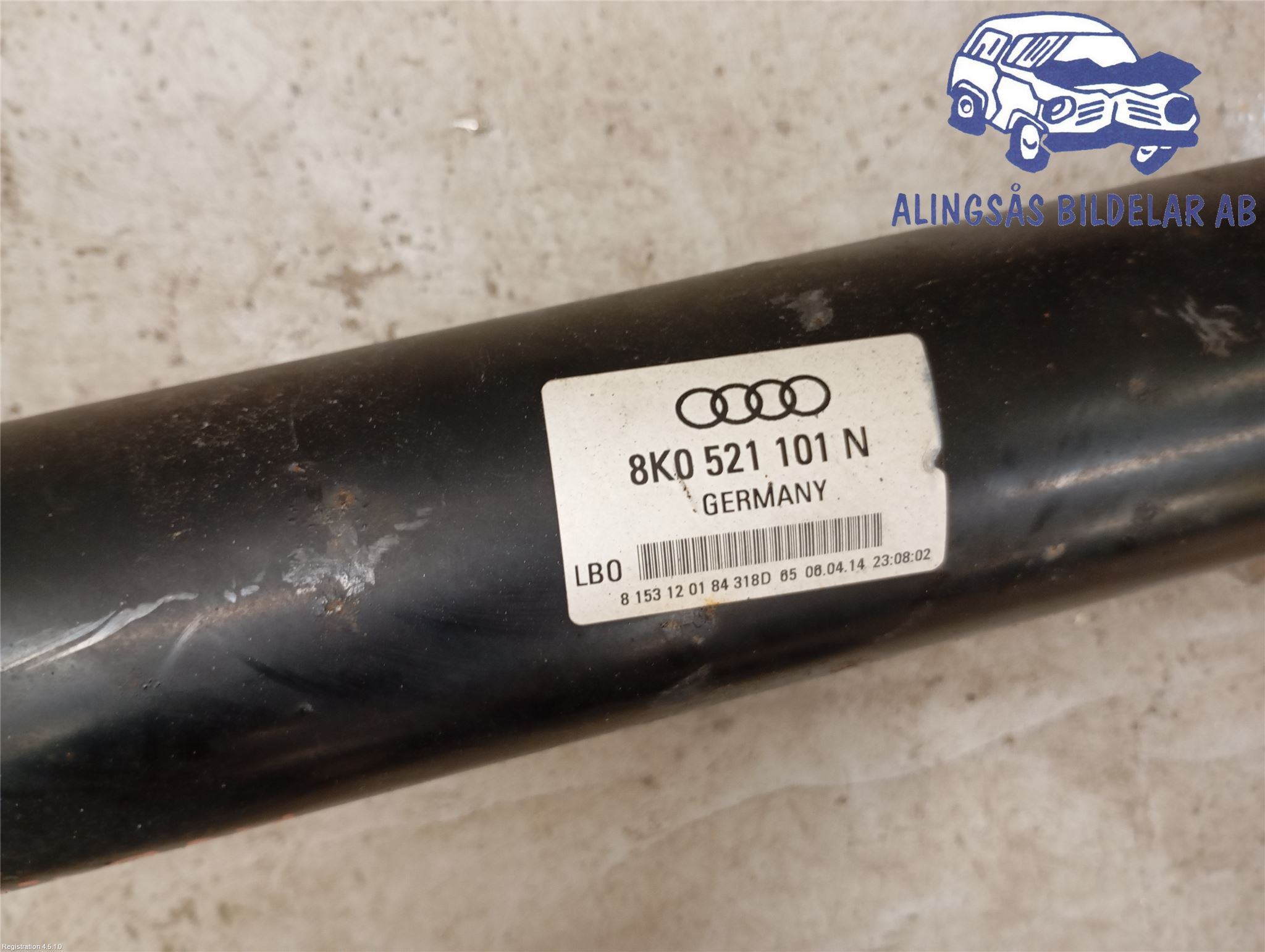 Audi A4 Allroad (8KH, B8) Cardan 8K0521101N