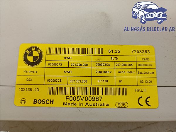 Heckklappe steuergerät BMW 7 (F01, F02, F03, F04)