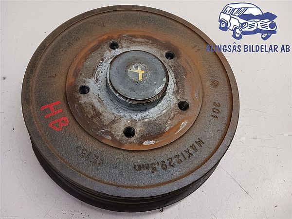Brake drum RENAULT EXPRESS Box Body/MPV