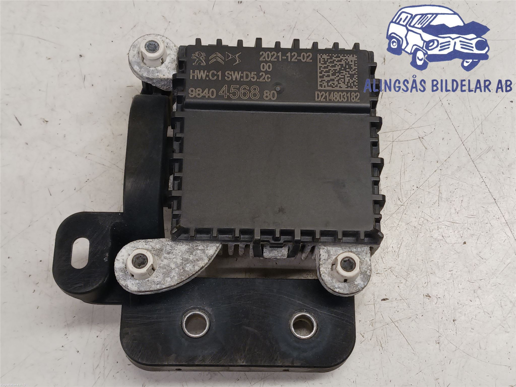 Peugeot 208 II (UB_, UP_, UW_, UJ_) sensor radar 9840456880