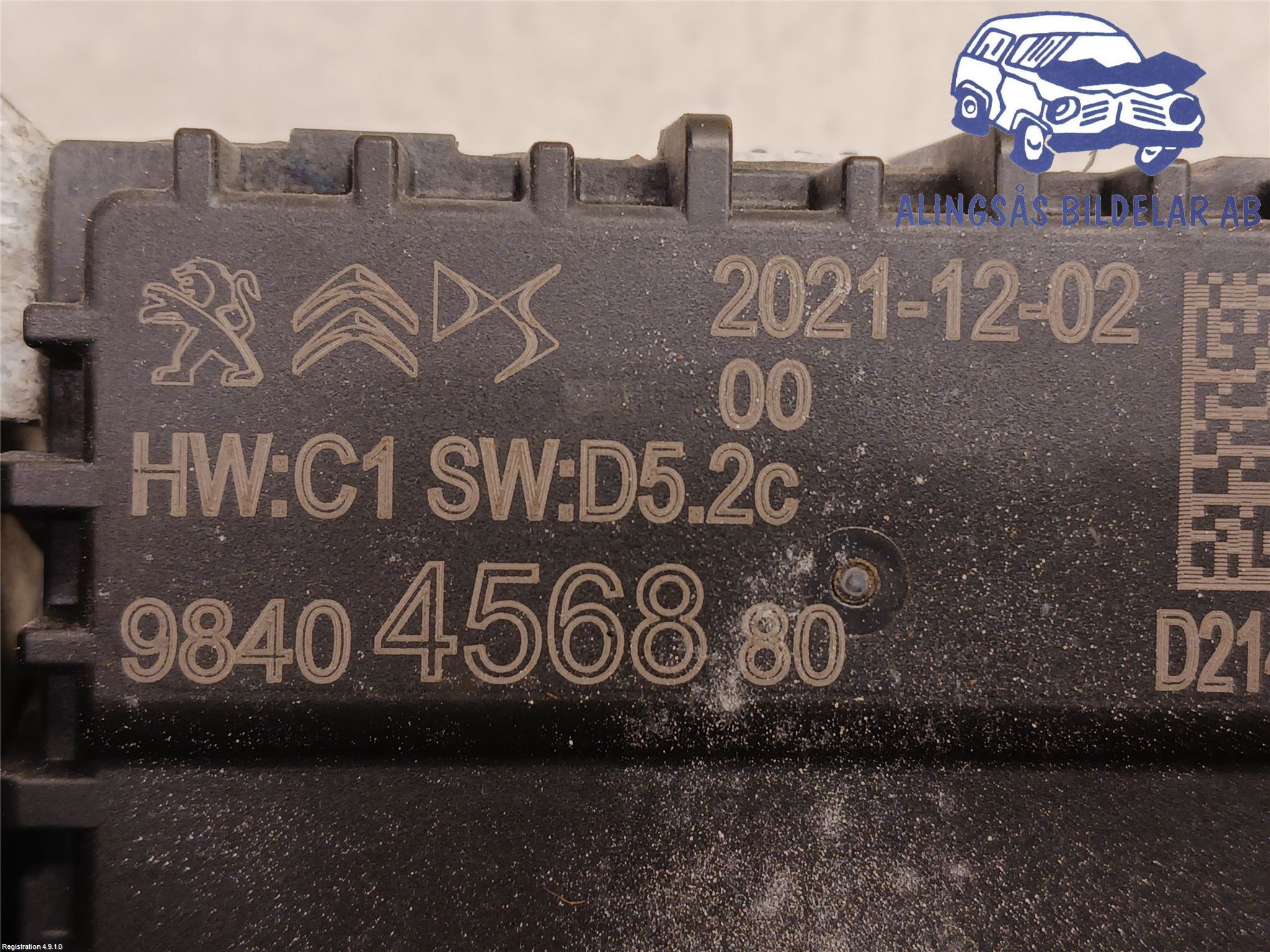 Peugeot 208 II (UB_, UP_, UW_, UJ_) sensor radar 9840456880