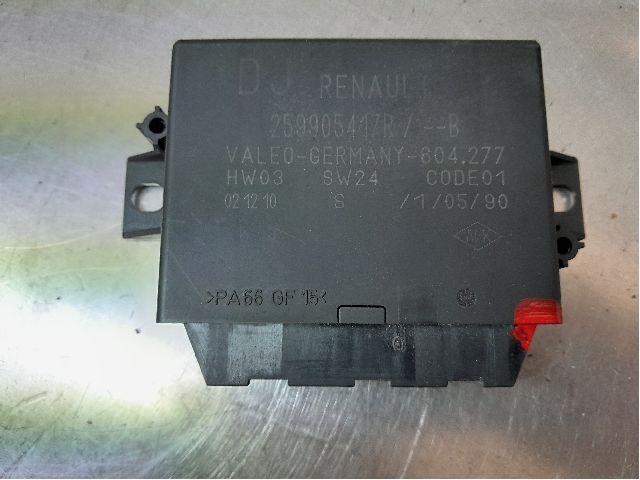 Pdc control unit (park distance control) RENAULT MEGANE III Hatchback (BZ0/1_, B3_)