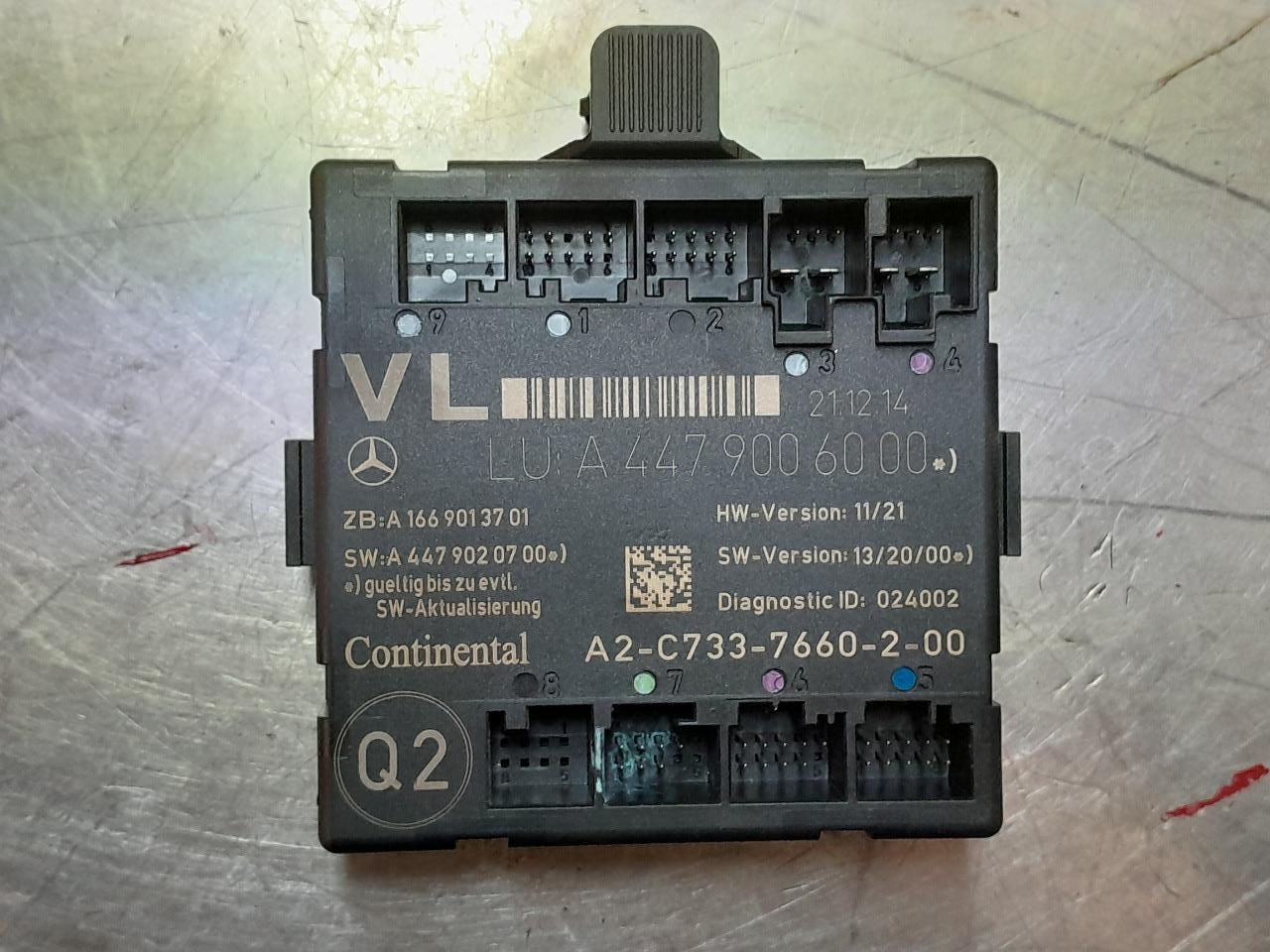 A4479007906: Controller dør, Comfort Control Module, Central