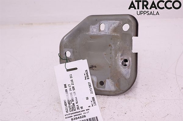 Rear bumper shock impact absorber
