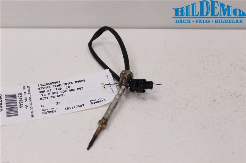 Sensor Temperatur / Druck - Auspuff BMW X3 (F25)