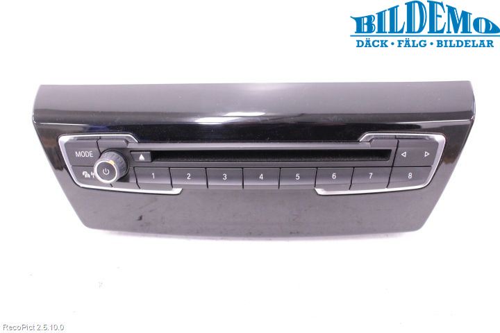 64119371455: Audio, Varmeregulering, Radio-forplade, - Autoparts24