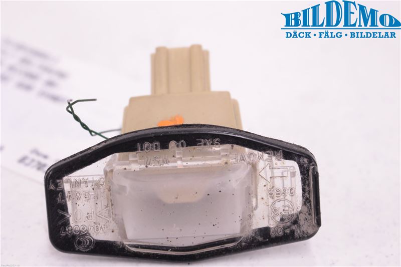 Number plate light for HONDA ACCORD VIII Estate (CW)