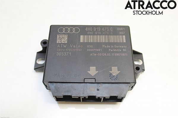 Pdc control unit (park distance control) AUDI A7 Sportback (4GA, 4GF)