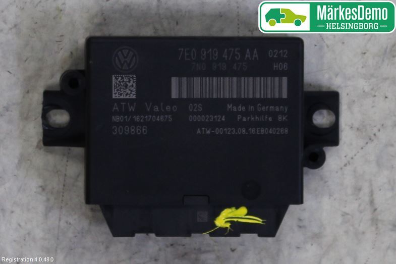 PDC-regeleenheid (Park Distance Control) VW AMAROK (2HA, 2HB, S1B, S6B, S7A, S7B)