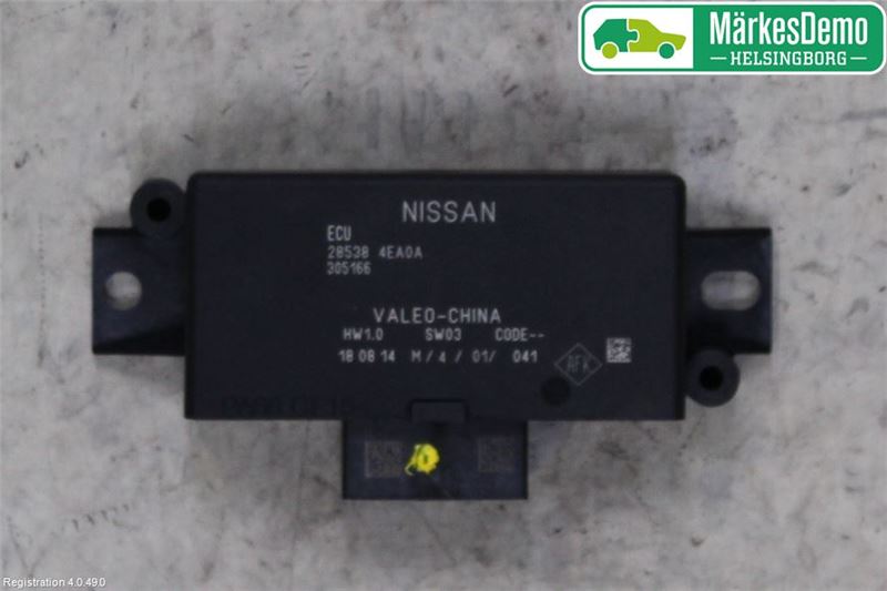 Pdc kontrollenhet (parkeringsavstandskontroll ) NISSAN QASHQAI II SUV (J11, J11_)
