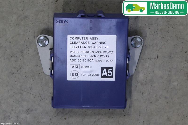 Pdc kontrollenhet (parkeringsavstandskontroll ) LEXUS IS II (_E2_)