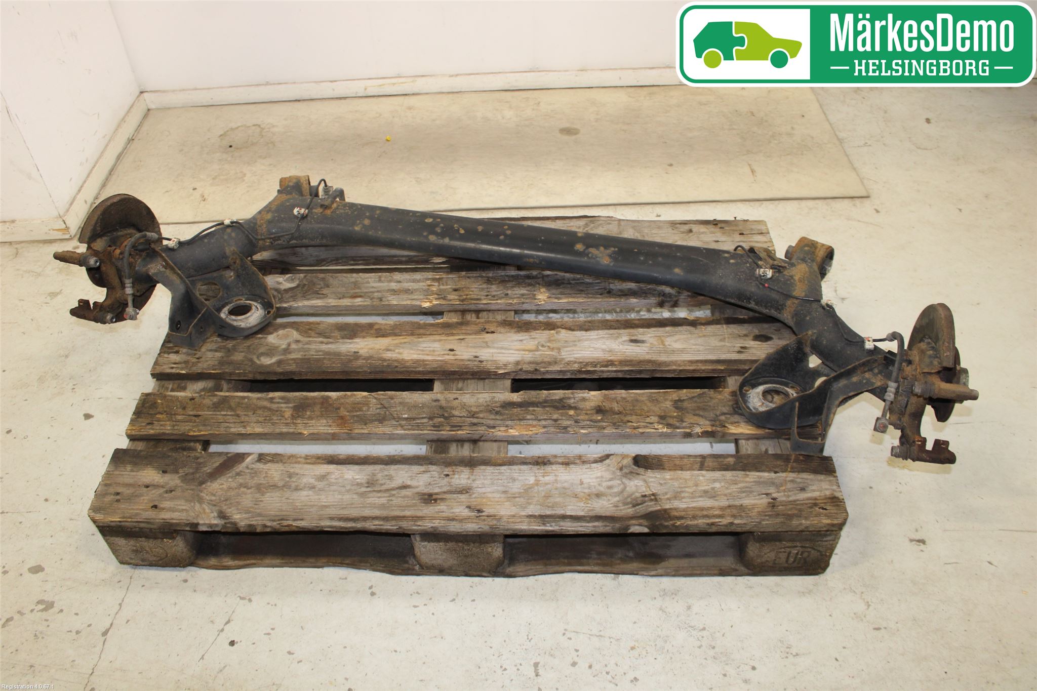Audi A1 - Rear axle assembly - complete A1 | Autoparts24