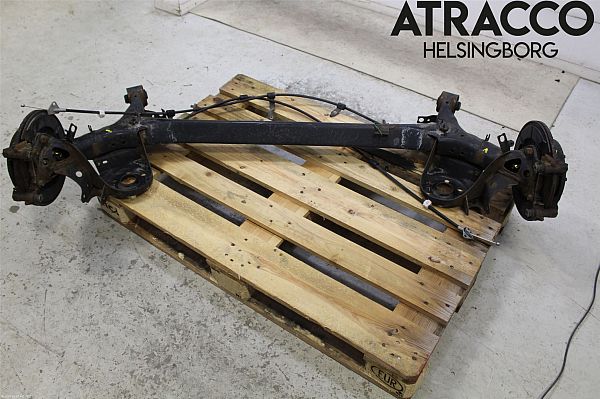 Rear axle assembly - complete TOYOTA VERSO (_R2_)