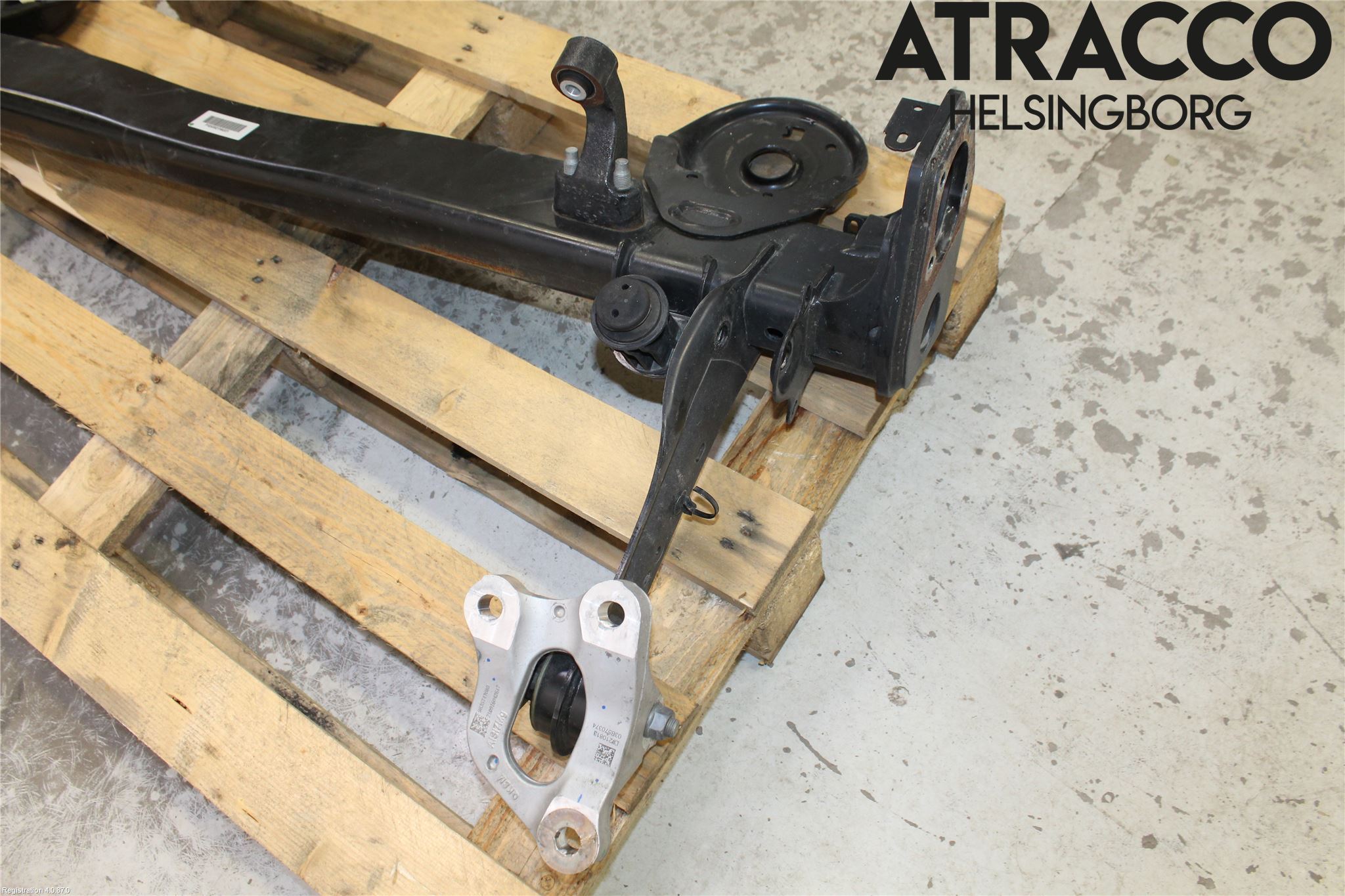 Peugeot 208 II (UB_, UP_, UW_, UJ_) Rear axle assembly