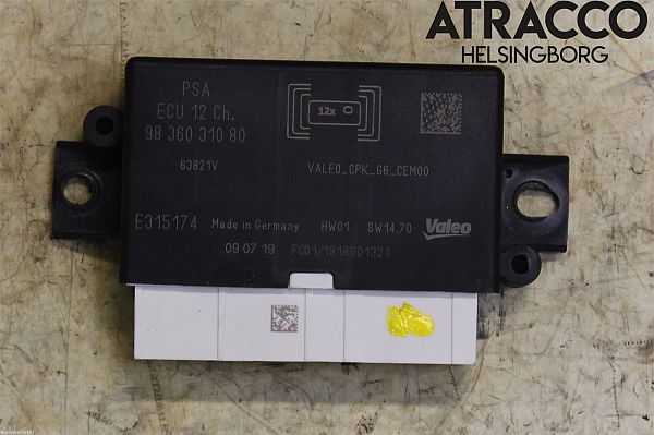 PDC-regeleenheid (Park Distance Control) PEUGEOT PARTNER Box (K9)