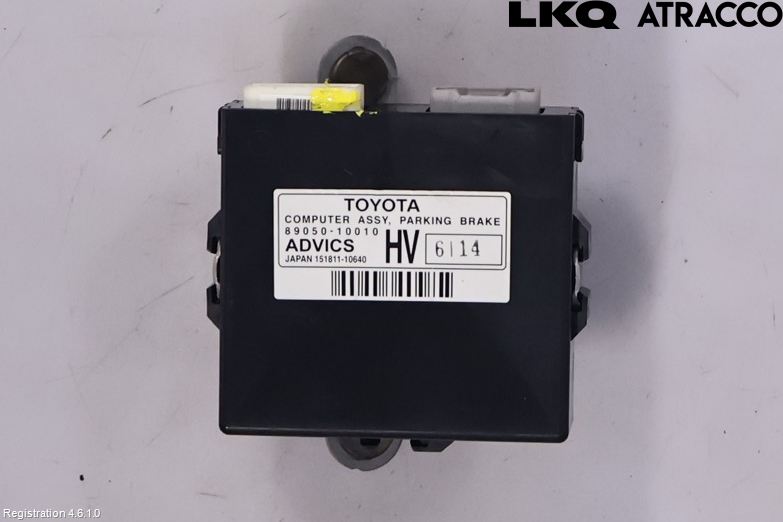 Parkeringsbremsemodul / styrboks (EPB) TOYOTA C-HR (_X1_)